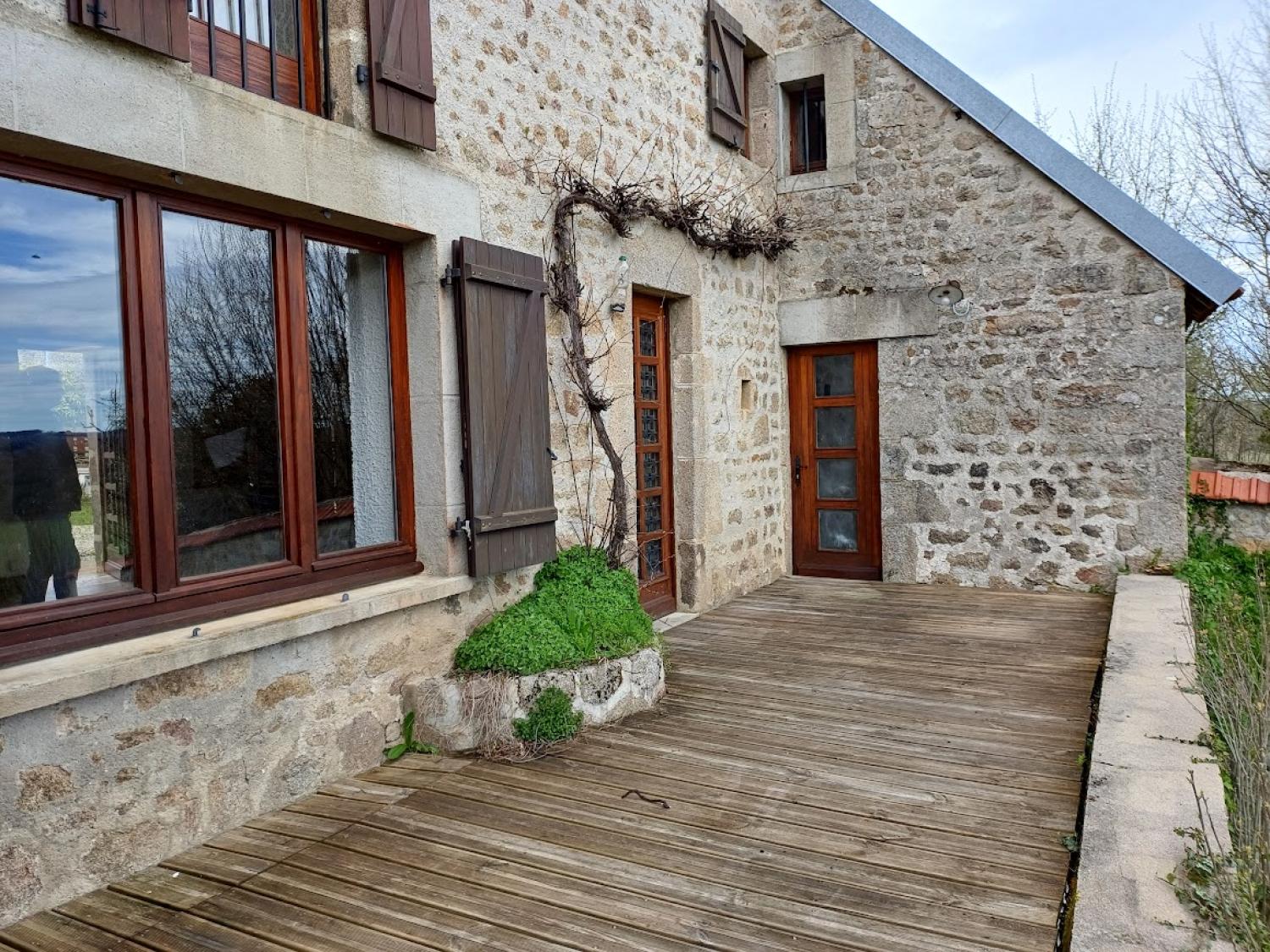  te koop vrijstaand huis Champagnat Creuse 32