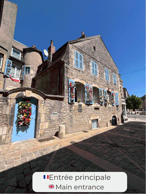 Clamecy Nièvre dorpshuis foto
