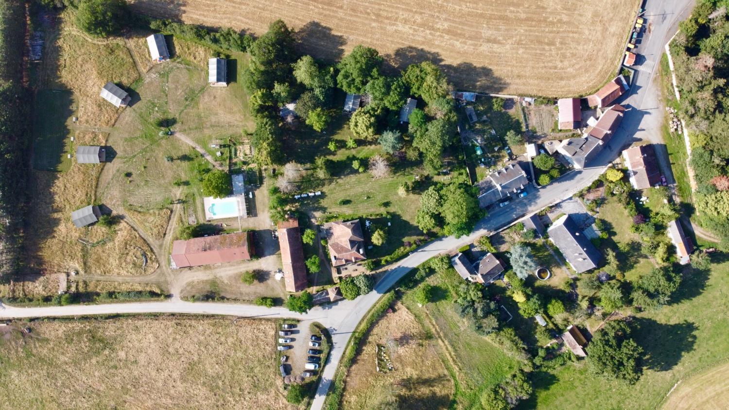  te koop camping Lussat Creuse 33