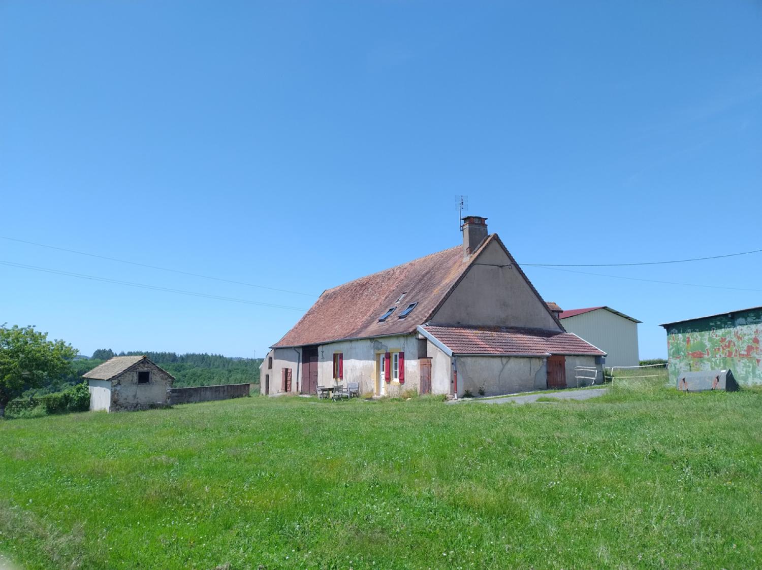 te koop boerderij Uxeau Saône-et-Loire 1