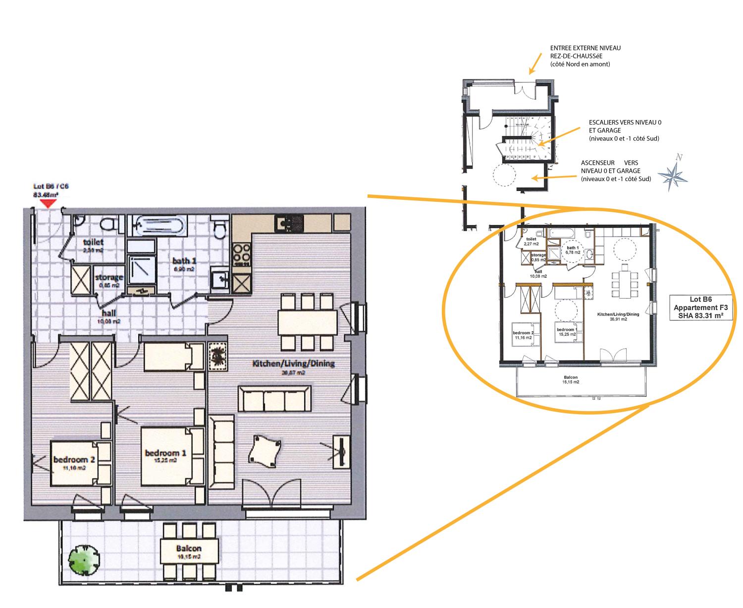 te koop appartement Abondance Haute-Savoie 3