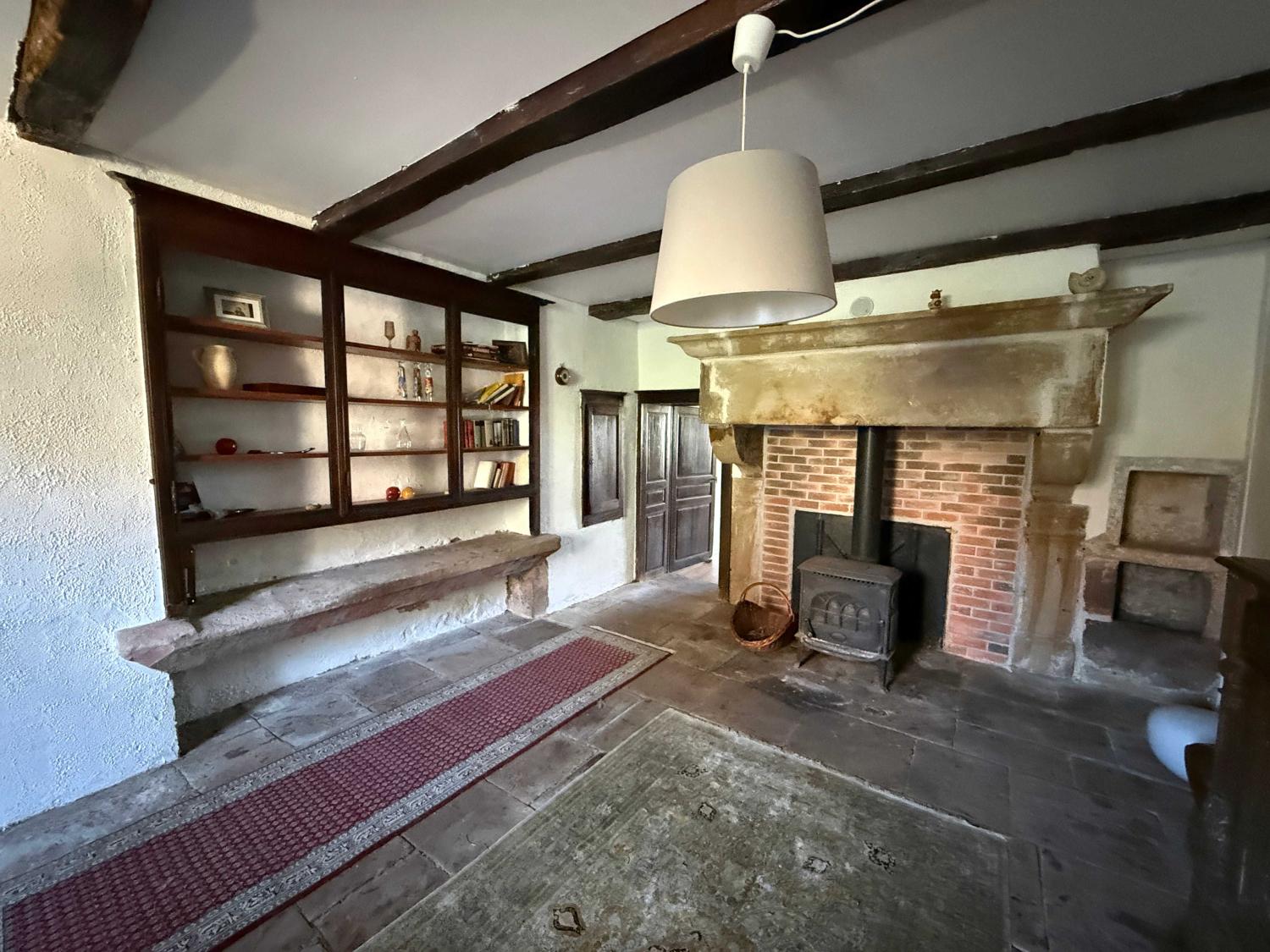te koop dorpsboerderij Corre Haute-Saône 17